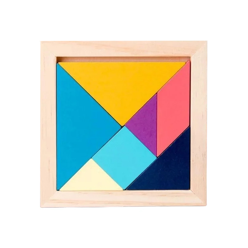 Sada Montessori ColorWood Tangram
