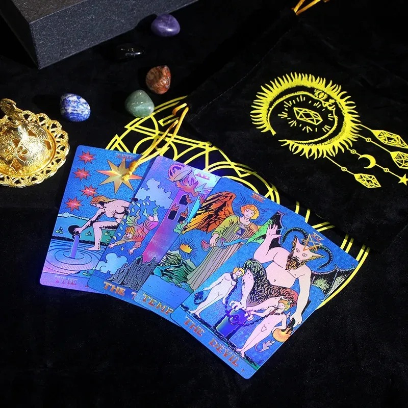 Zberateľská edícia s motívom zverokruhu – súprava Mystic’s Treasure Tarot & Crystal
