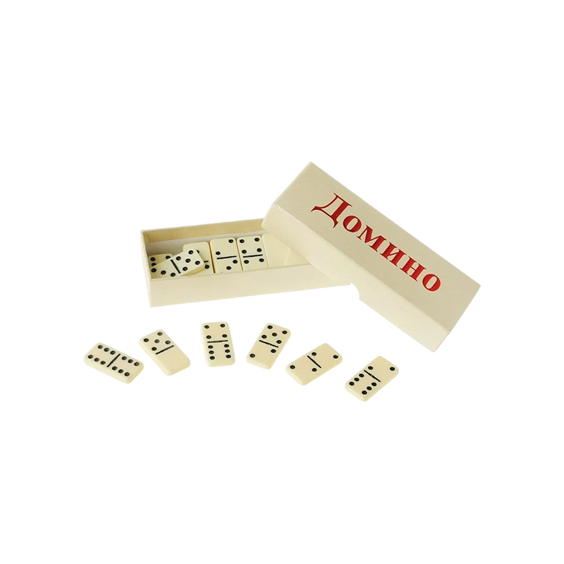 Tradičné 2-6 domino v slonovinovej úprave