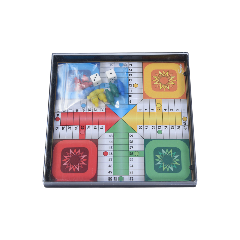 Priehľadné akrylové puzdro Klasická hra Ludo