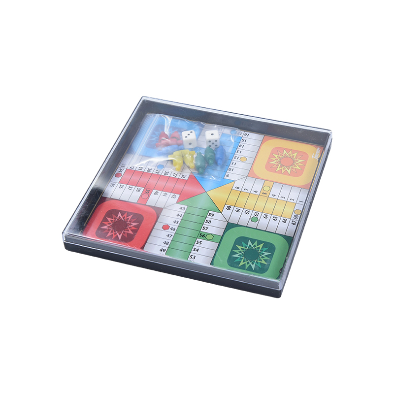 Priehľadné akrylové puzdro Klasická hra Ludo