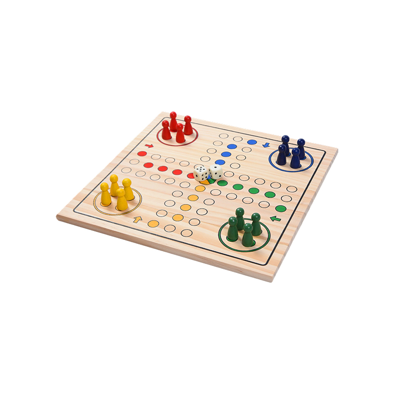 Family Entertainment Edition Klasická drevená stolová hra LUDO